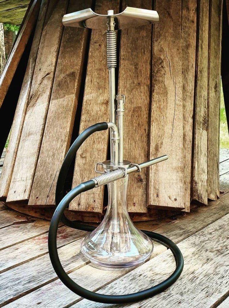 VZ Hookah - VZ Hookah - Stainless Steel Big - The Premium Way