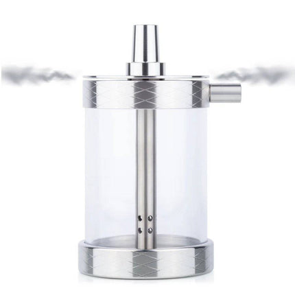 WD Hookah - WD Hookah - K1 Compact Stainless Steel Travel Shisha - The Premium Way