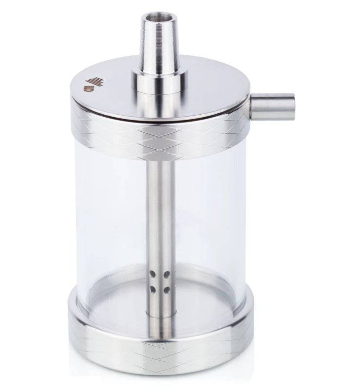 WD Hookah - WD Hookah - K1 Compact Stainless Steel Travel Shisha - The Premium Way
