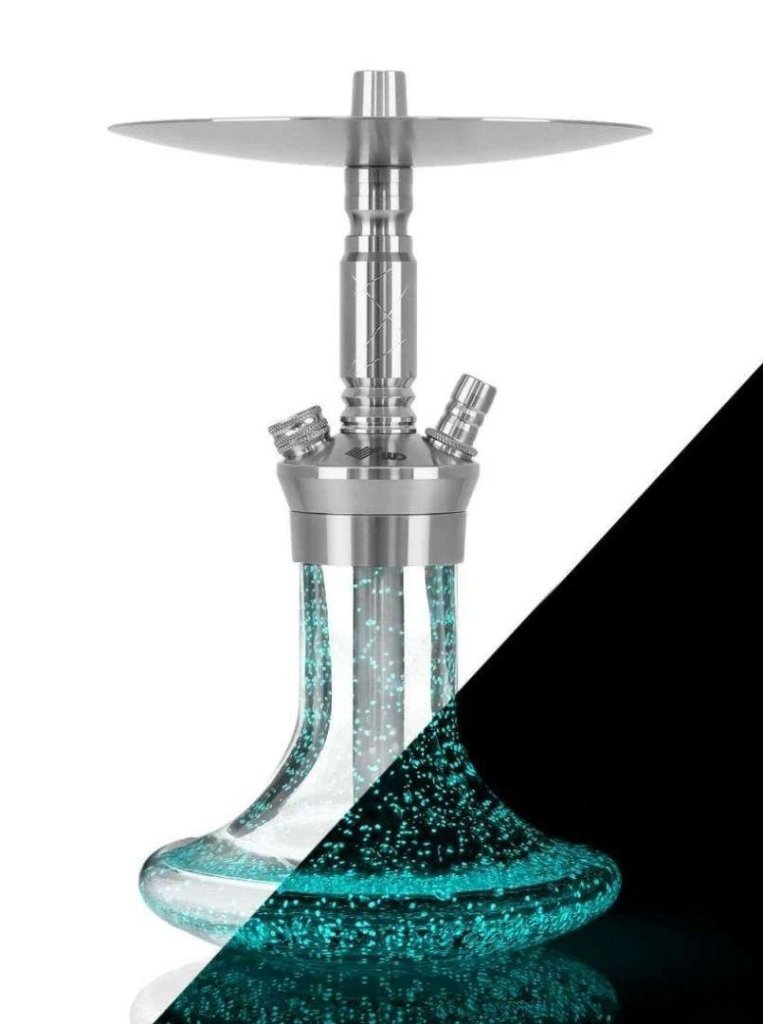WD Hookah - WD Hookah - Mini Glow Blue - The Premium Way